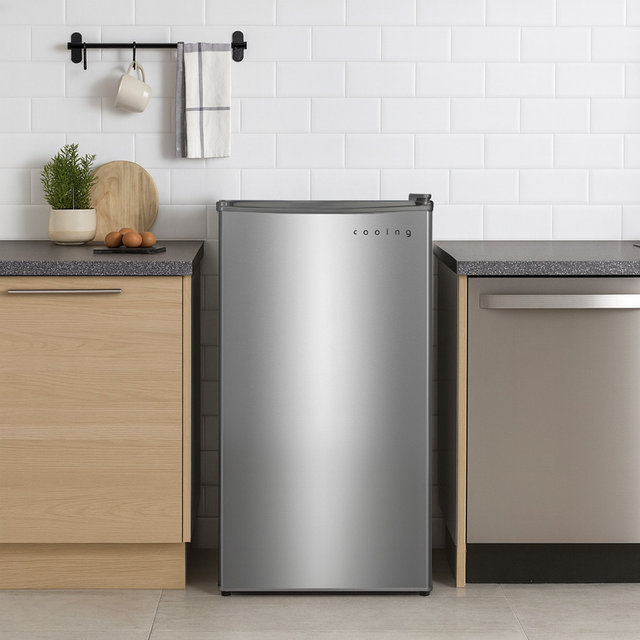 미니냉동고 FR-S60 메탈 스탠드 소형 가정용 원룸 음쓰