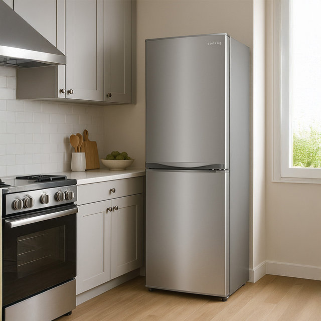 일반냉장고 REF-C250 실버 미니 소형 원룸형 가정용 사무실 투도어