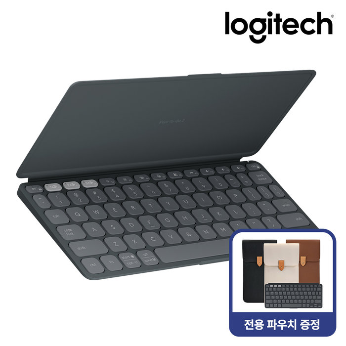 사은품 증정 로지텍 KEYS TO GO 2 블랙 무선 키보드