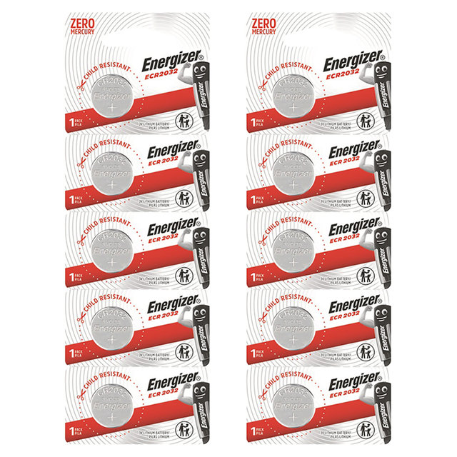 [카드추가5%] 에너자이저 리튬 코인 건전지 2032 5입 x 2개 