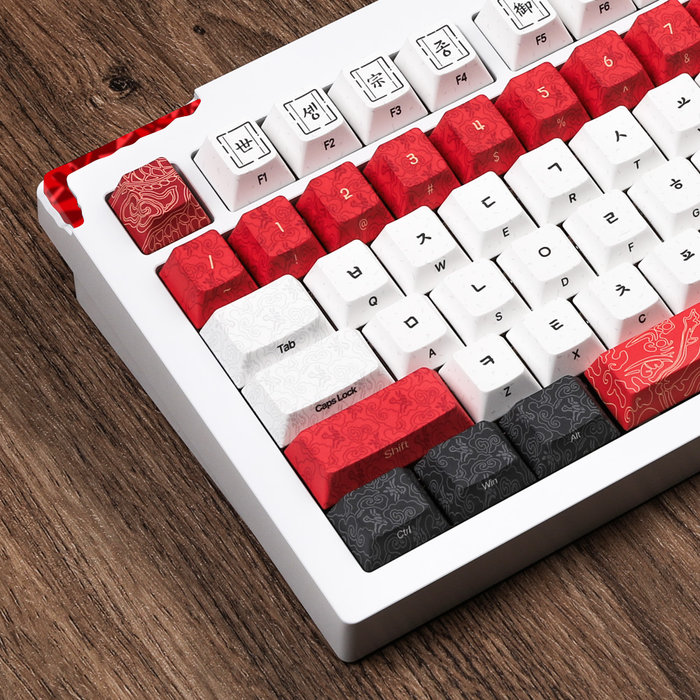 몬스타기어 세종 용포 훈민정음 PBT 커스텀 포인트 키캡