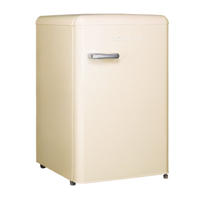 레트로 김치냉장고 REF-K100SC 스탠드형 소형 미니 작은 온도 냉장 냉동 겸용