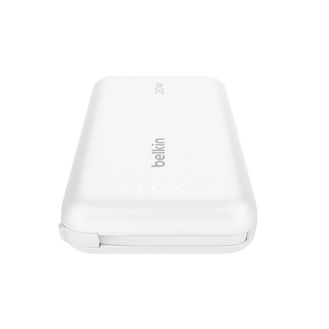 벨킨 C타입 케이블 일체형 20W 10000mAh 보조배터리 BPB021fq