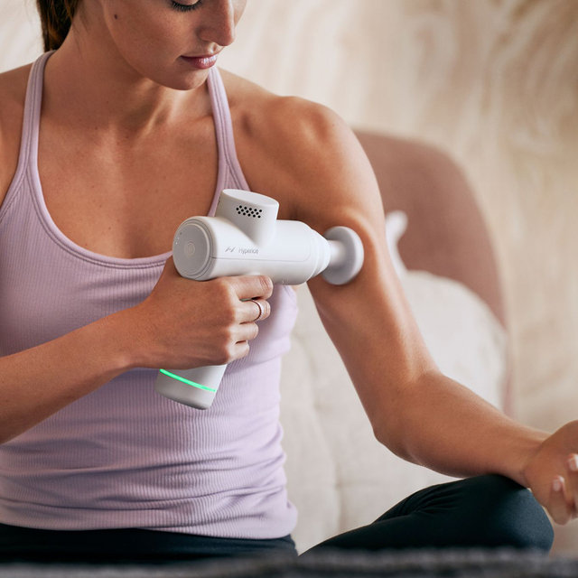 하이퍼아이스 하이퍼볼트 고2 그레이 스포츠 마사지건 Hypervolt Go2 Gray