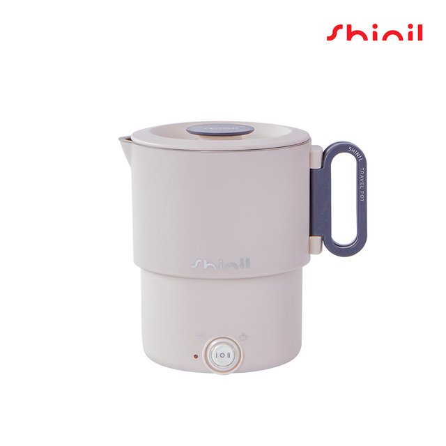 신일 휴대용 포터블 접이식 스테인리스 전기포트 캠핑용