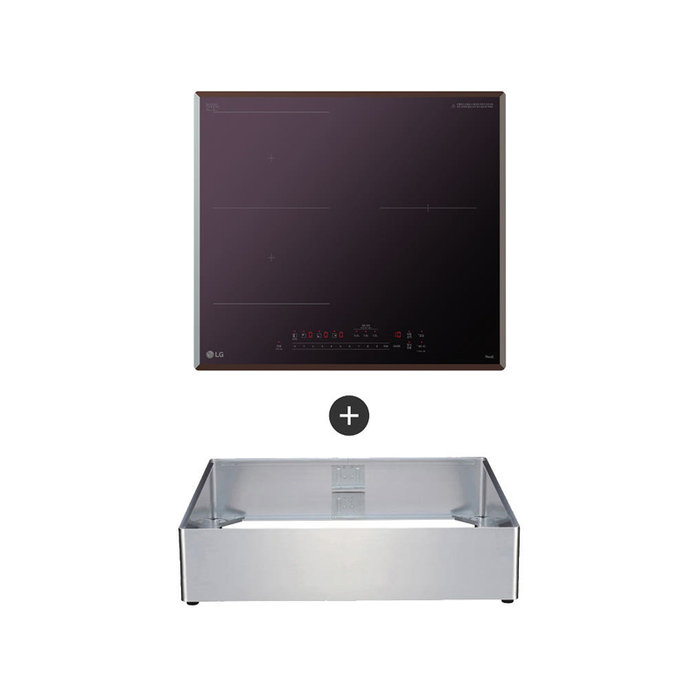 LG전자 디오스 인덕션 전기레인지 BEF3AMB4EA 프리스탠딩 15cm