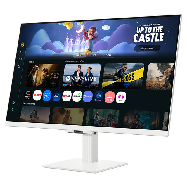 삼성 M5 S27FM501 68.6cm(27인치) 스마트 모니터 삼탠바이미 이동식 스탠드 화이트 패키지