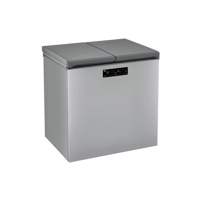 [미노출]디오스 김치톡톡 뚜껑형 김치 냉장고 K225S121 [217L, 퓨어]