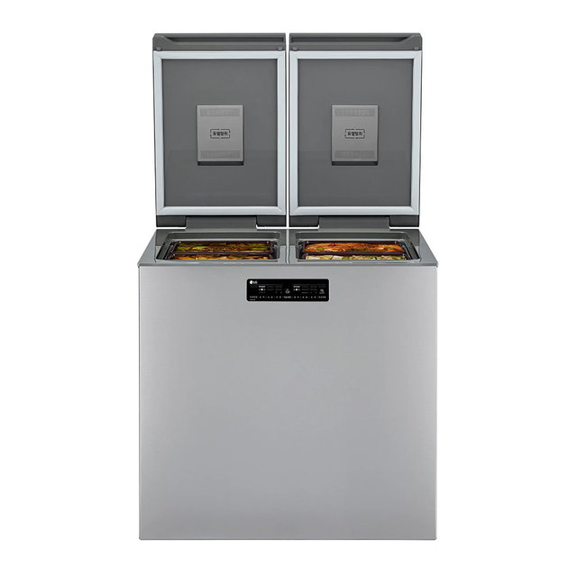 [미노출]디오스 김치톡톡 뚜껑형 김치 냉장고 K225S121 [217L, 퓨어]