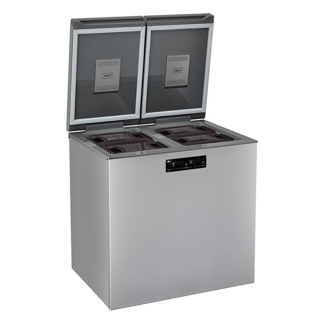 [미노출]디오스 김치톡톡 뚜껑형 김치 냉장고 K225S121 [217L, 퓨어]