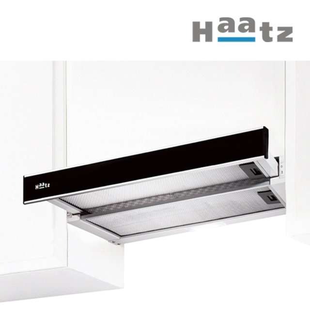 [전국설치] 하츠 슬림 실버 슬라이드 환풍기 주방 레인지 후드 교체 600장 G60AL