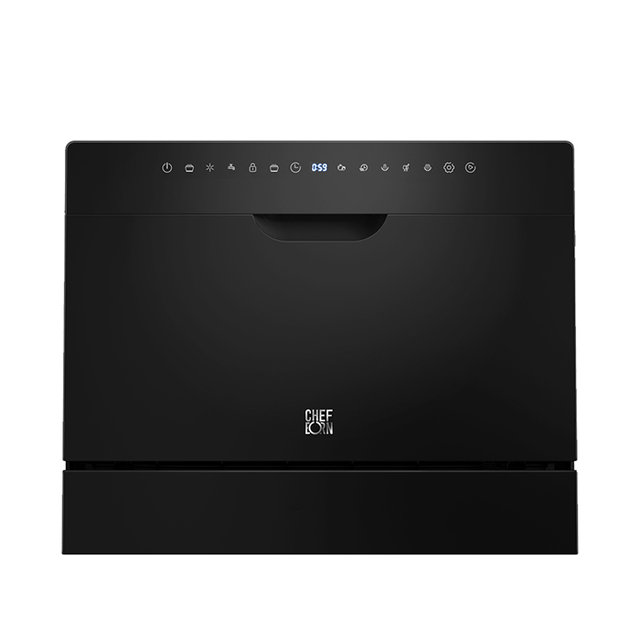 [중급 / 송도롯데마트점] (진열)쉐프본 워시폴8 블랙라벨 무설치식기세척기 (J)WQP6-8204V1