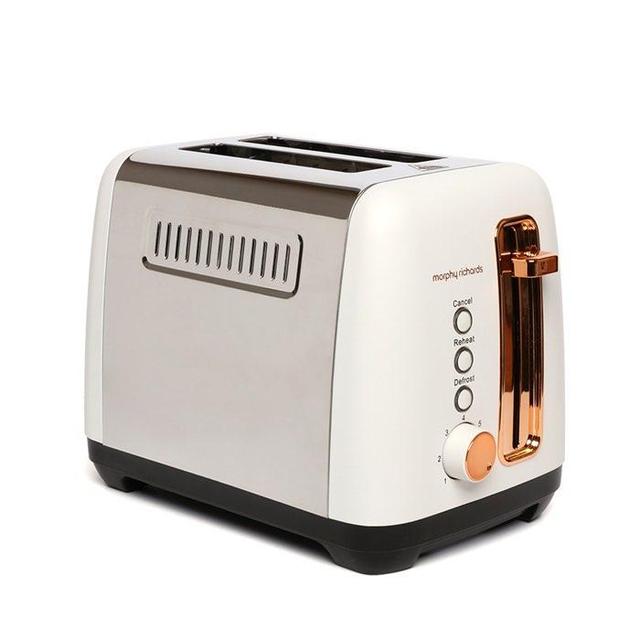 [상급 / 죽전점] (진열)모피리처드 토스터 엑센트 화이트 MR-220026 (J)MR-220026