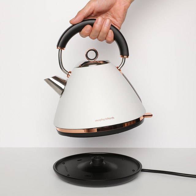 [최상급 / 울산점] (진열)모피리처드 전기포트 엑센트 화이트 MR-102026 (J)MR-102026