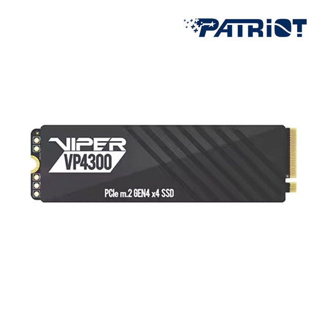 PATRIOT 패트리어트 VIPER VP4300 1TB M.2 NVMe 히트싱크 SSD (TLC/DRAM/GEN4)
