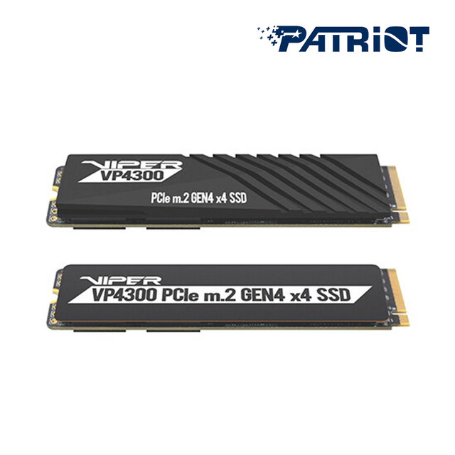 PATRIOT 패트리어트 VIPER VP4300 1TB M.2 NVMe 히트싱크 SSD (TLC/DRAM/GEN4)