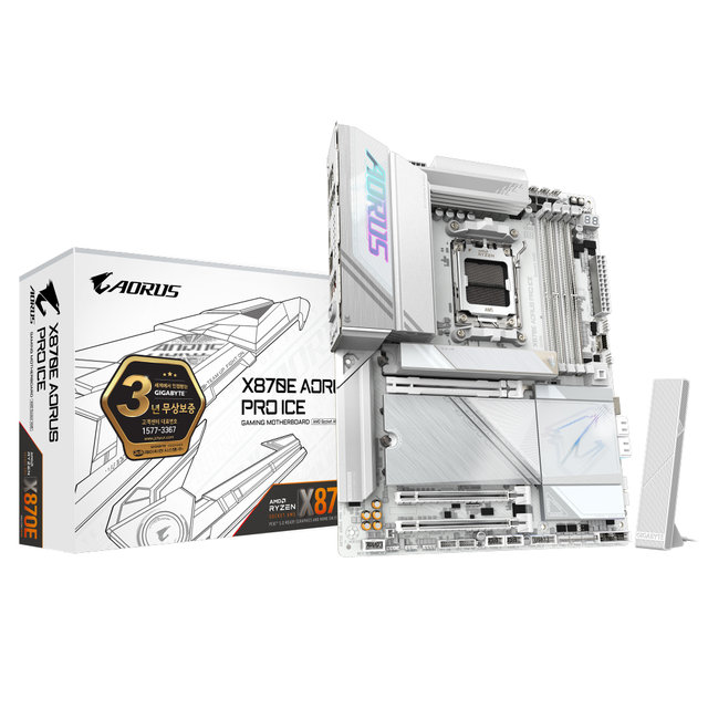  GIGABYTE X870E AORUS PRO ICE 제이씨현_메인보드