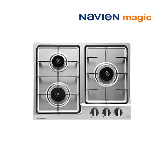 [전국설치] 나비엔 매직 빌트인 3구 가스레인지 쿡탑 560x440 GRB-2103