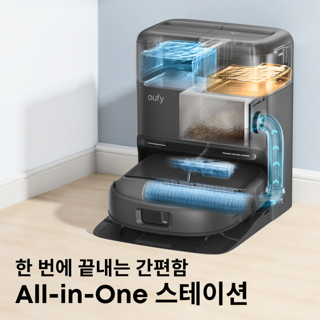 앤커 유피 C28 옴니 올인원 로봇청소기 T211A