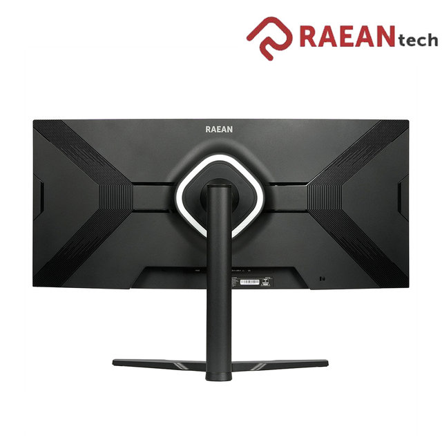 래안텍 PANTHEON CQA34C80SM 블랙 Fast VA 180 WQHD USB-C 멀티스탠드 게이밍 무결점 커브드 모니터