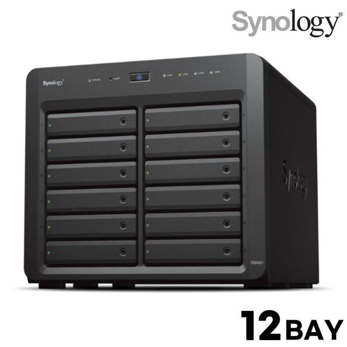 시놀로지 나스 DS2422+ 12bay NAS 케이스 공식총판