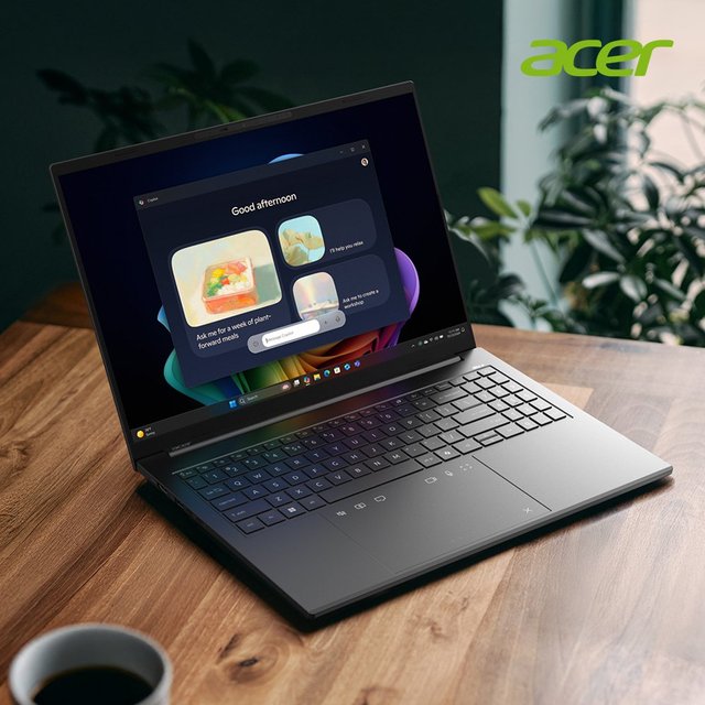 [한성] 에이서 스위프트 GO 16 AI SFG16-74-7412(Intel Ultra 7 258V 32GB 1TB IPS WUXGA 120Hz 1.52kg Win11)