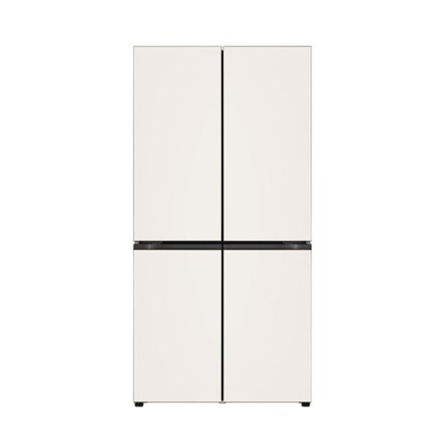 디오스 AI 오브제컬렉션 4도어 냉장고 H875GBB011 870L 미스트 베이지