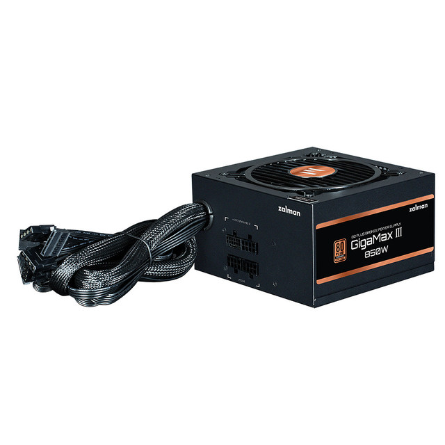 잘만 GigaMax III 850W 80PLUS브론즈 모듈러 ATX3.1_파워