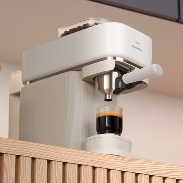 [박스개봉 - 변심반품] 필립스 바리스티나 에스프레소 커피머신 화이트 BAR-300_00