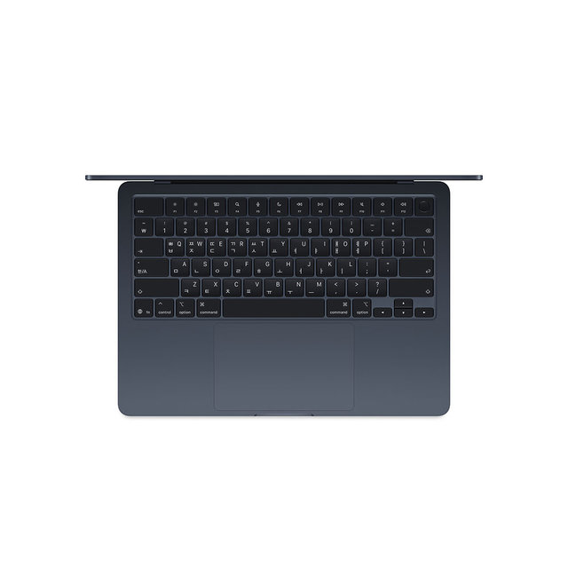 맥북에어 13 M5, 10코어 CPU, 8코어 GPU, 16GB RAM, 512GB SSD - 미드나이트 [MDHE4KH/A]