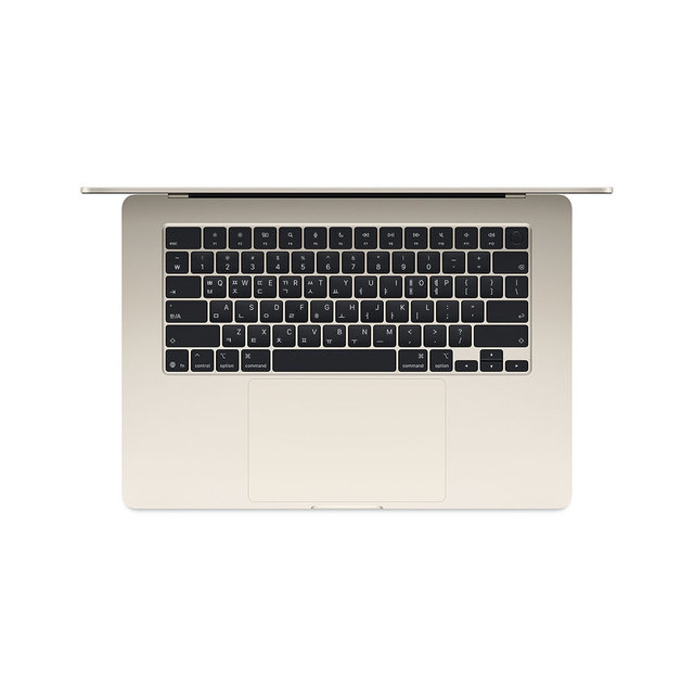 맥북에어 15 M5, 10코어 CPU, 10코어 GPU, 16GB RAM, 1TB SSD - 스타라이트 [MDVE4KH/A]