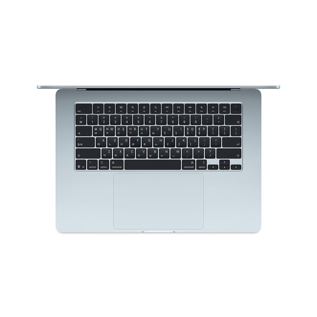 맥북에어 15 M5, 10코어 CPU, 10코어 GPU, 16GB RAM, 512GB SSD - 스카이 블루 [MDVQ4KH/A]