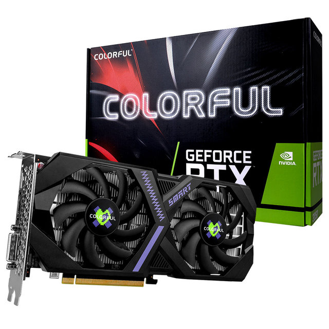 COLORFUL 지포스 RTX 3050 GAMING DUO V4 D6 6GB 도우정보_VGA