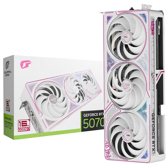 COLORFUL iGame 지포스 RTX 5070 Ti ULTRA OC White D7 16GB 도우정보_VGA