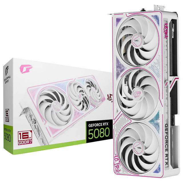  COLORFUL iGame 지포스 RTX 5080 ULTRA OC White D7 16GB 도우정보_VGA