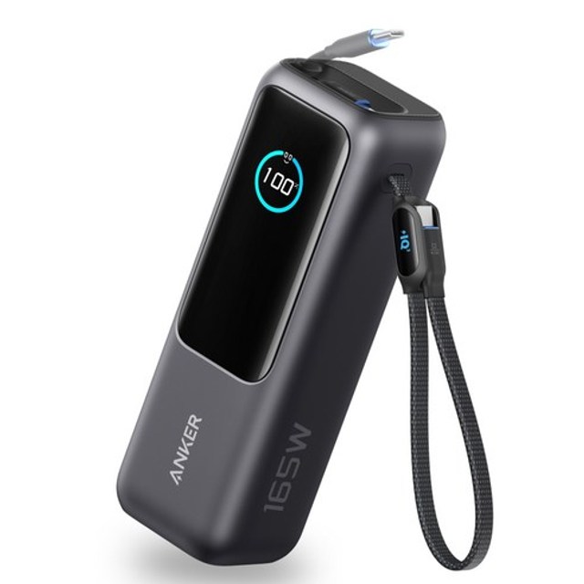  [재고입고] 앤커 랩탑 파워뱅크25000mAh 165W 보조배터리 블랙 A1695