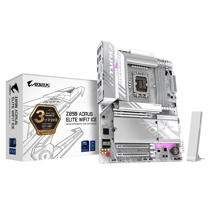 기가바이트 GIGABYTE Z890 AORUS ELITE WIFI7 ICE 제이씨현 메인보드