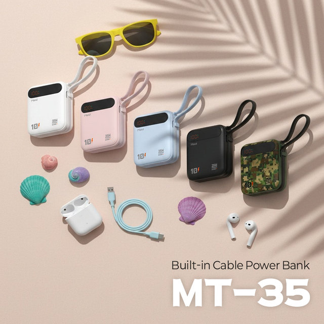 모루이 PD PPS 35W 보조배터리 MT-35 10000mAh 화이트
