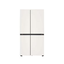 [하이마트] LG전자 디오스 AI 오브제컬렉션 양문형 냉장고 S834MEE141 [832L,네이처(메탈)]