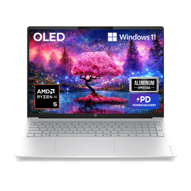 HP 옴니북 16-bp0008AU R AI 5 430 OLED 300nits 업무용 노트북 Windows 11 Home