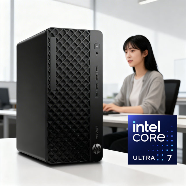 HP 데스크탑 PC Prodesk 4 TOWER G1i 울트라7 265 윈11 프로 AI 컴퓨터