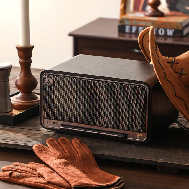 [하이마트몰 런칭특가] 에디파이어 D32 레트로 복고풍 무선 탁상 블루투스 스피커