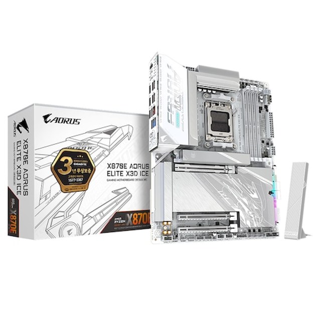  GIGABYTE X870E AORUS ELITE X3D ICE 제이씨현