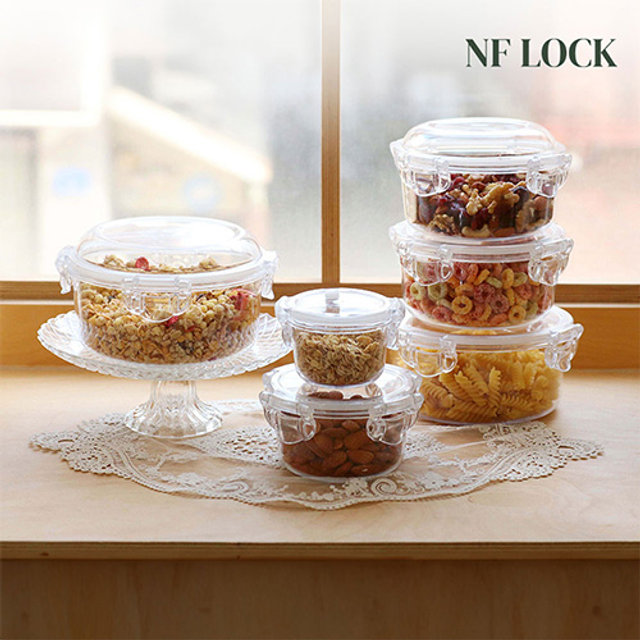 NF LOCK 엔에프락 트라이탄 밀폐용기 780ml 돔형3호
