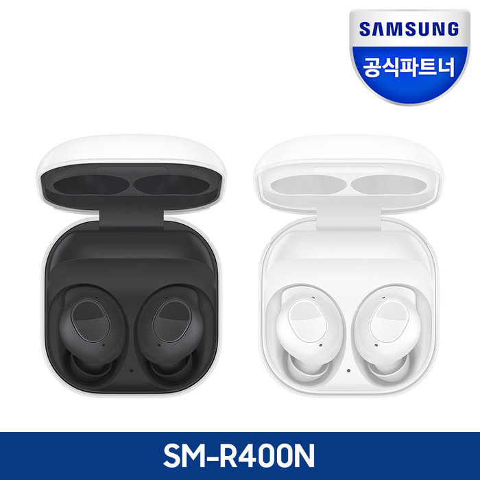 [중고] 삼성전자 중급 갤럭시 버즈FE 노이즈캔슬링 블루투스 이어폰 화이트 SM-R400N