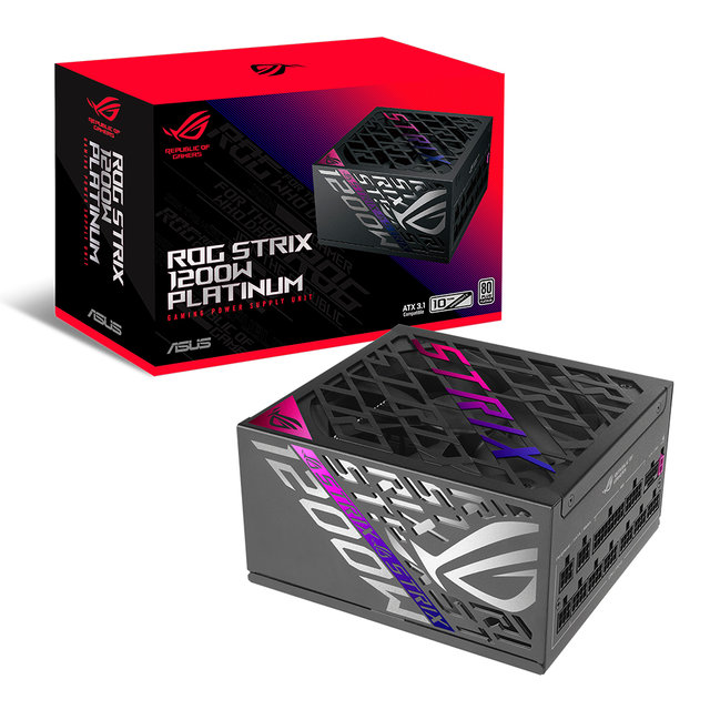 에이수스 ASUS ROG STRIX 1200W Platinum ATX 3.1 풀모듈러 PCIe5.0 게이밍 파워서플라이