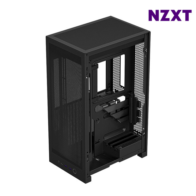 신제품 NZXT H2 FLOW 블랙 PC 미니케이스 라이저 5.0케이블 포함