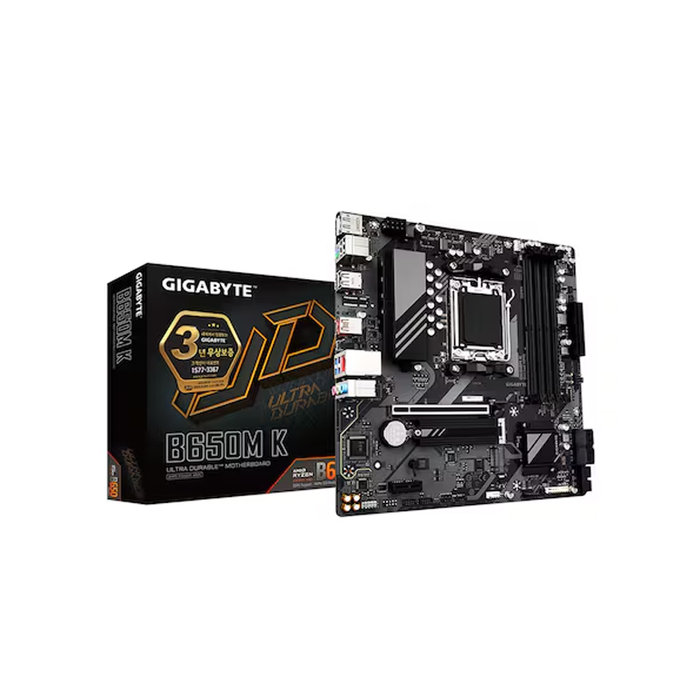 GIGABYTE 기가바이트 GIGABYTE B650M K 제이씨현 AMD 소켓AM5