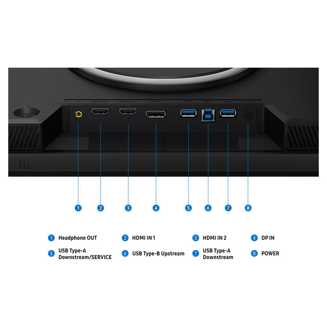 삼성 오디세이 G8 LS27HG806 68.4cm(27인치) 5K 180Hz QHD 360Hz 듀얼모드 가변주사율 게이밍 모니터