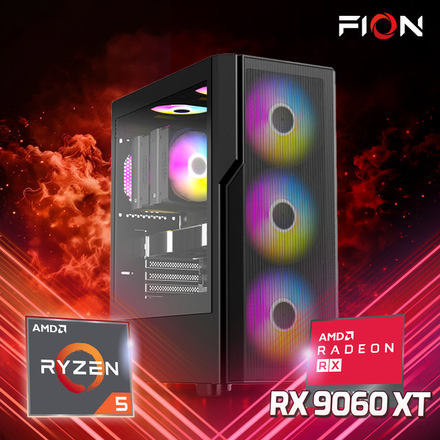 AMD 라이젠 9600X RX9060XT 32G 1T 조립PC 게이밍 조립식 컴퓨터 본체 데스크탑   